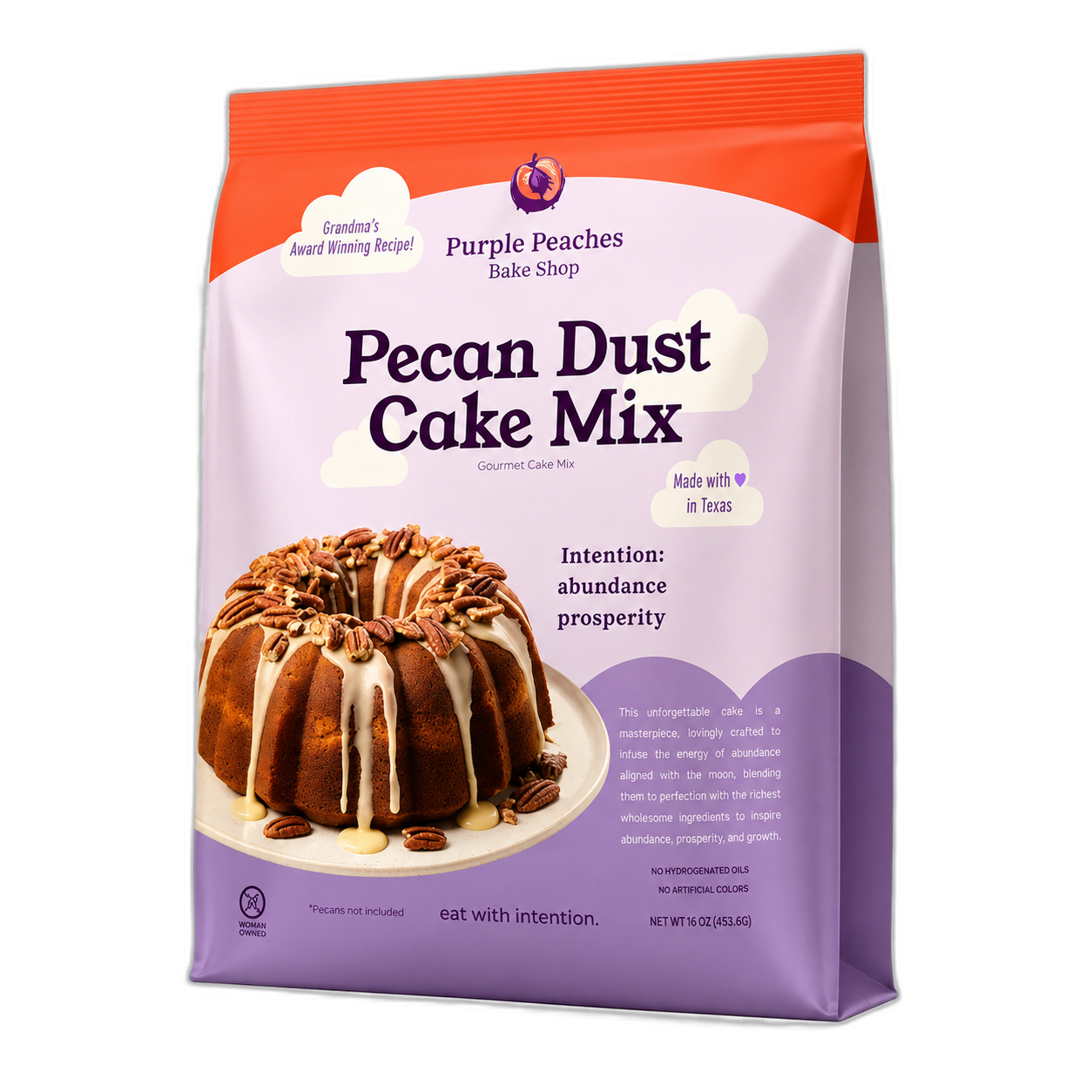 Pecan Dust Cake Mix